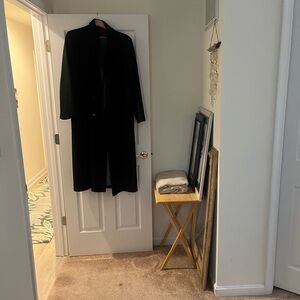 Kristen Blake Elegant Black Pea Coat